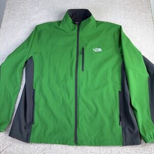Men's The North Face 2XL Full Zip HyVent Soft Shell Lightweight Jacket Coat